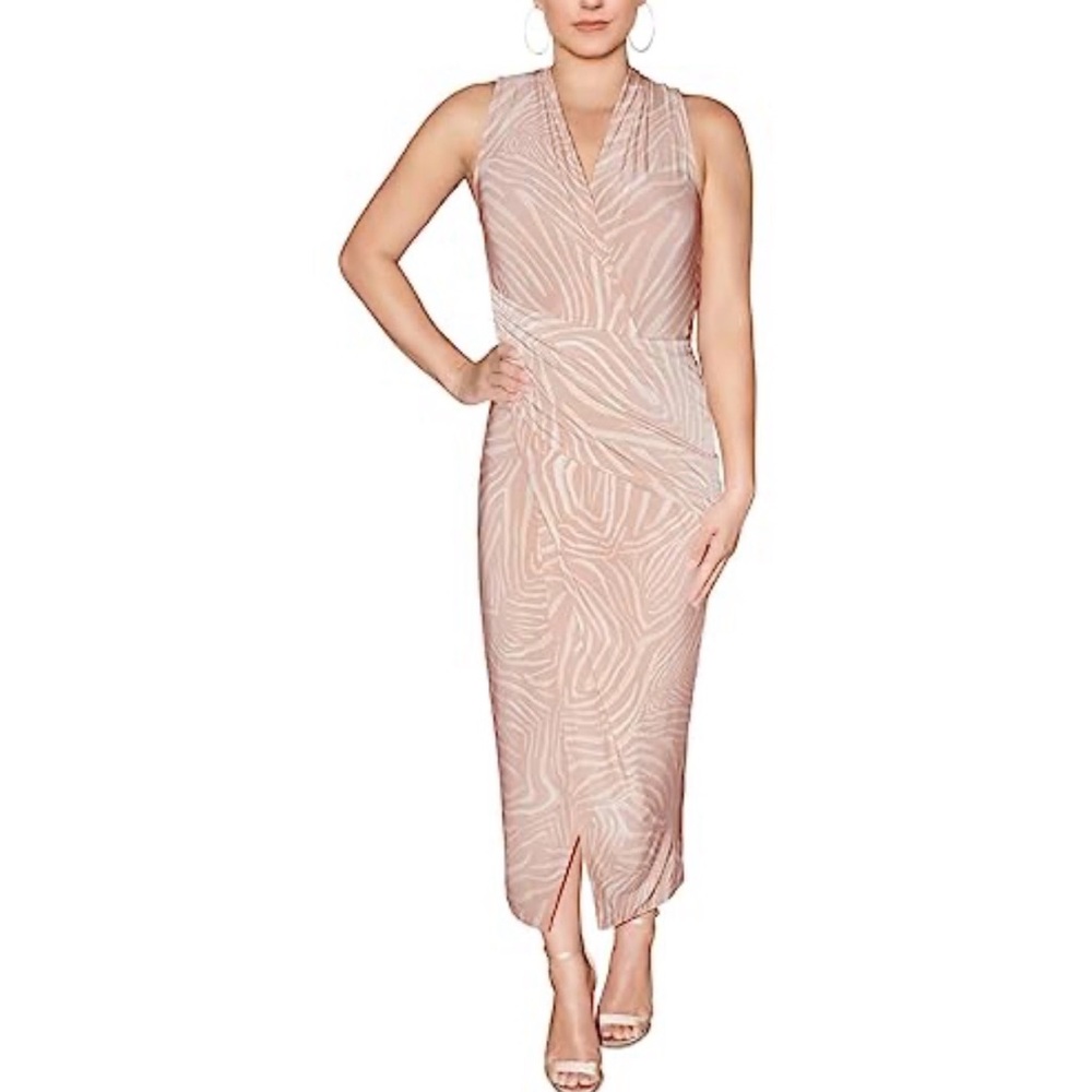 Rachel Zebra Print Sleeveless Dress
